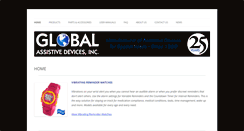 Desktop Screenshot of globalassistive.com